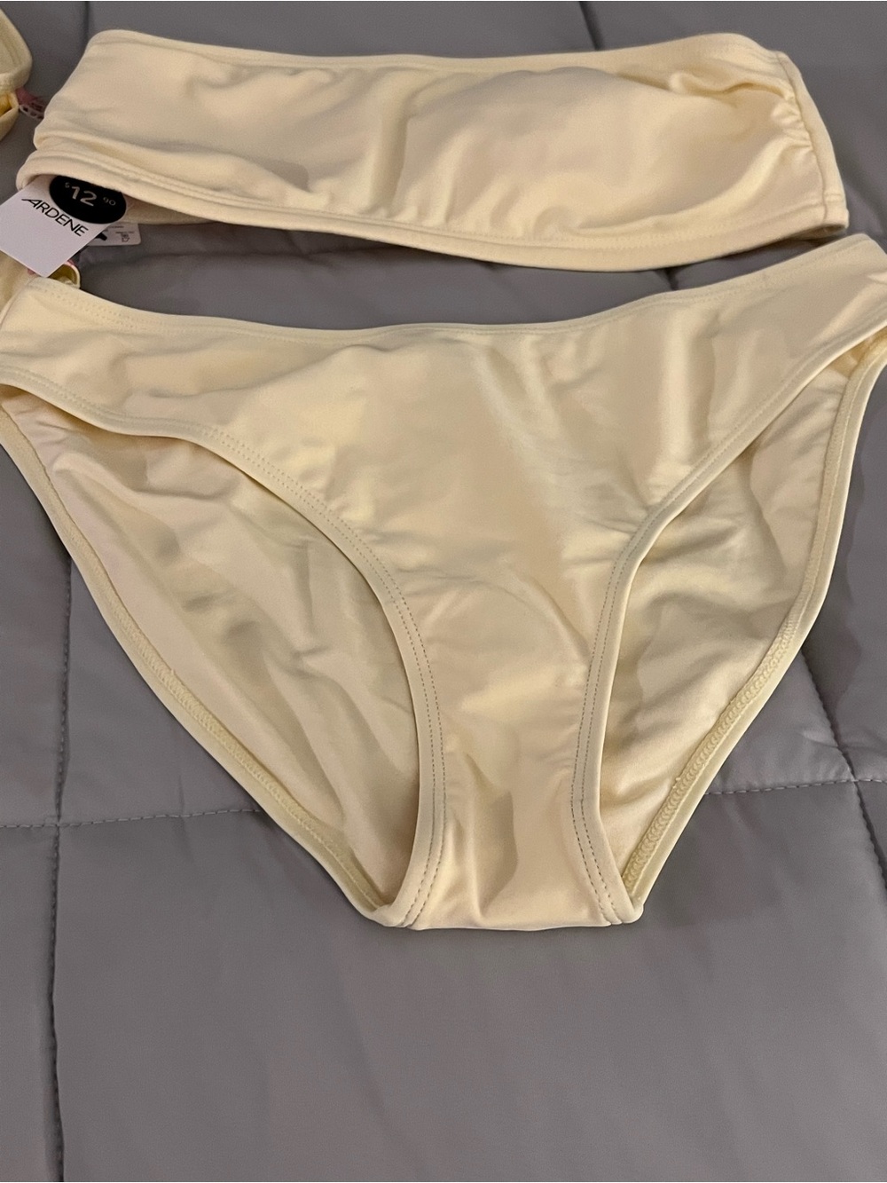 Ardene Soft Cream Bikini Bottoms